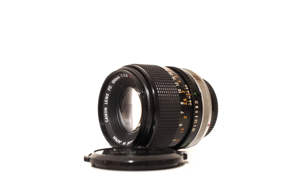 Objectif Canon FD 100mm 2.8 SSC - appareilsphotosargentiques